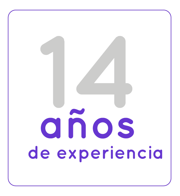 14 años de expericencia